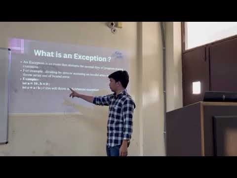 PowerPoint presentation on Exception Handling in Java
