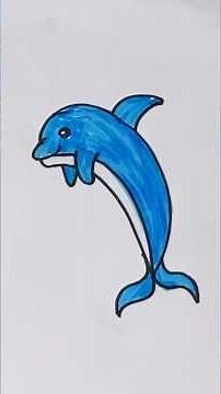 Tips for Dolphin Art Using Watercolour Pens