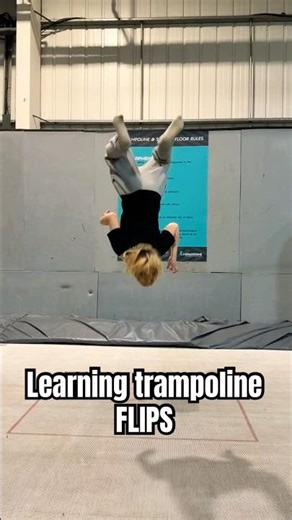 3 different trampoline flips!