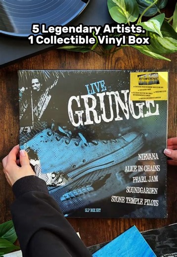 Colored vinyl, iconic sound, and a true unboxing moment. A perfect gift — or a standout piece for your collection. Exclusive collectibles like this drop fast — follow our Amazon for the latest before they sell out. #nirvana #aliceinchains #pearljam #soundgarden #stonetemplepilots