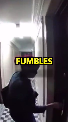 The story of a woman who escaped a man chasing her