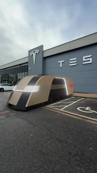 Tesla RoboVan Prototype Hits UK Roads: What to Expect