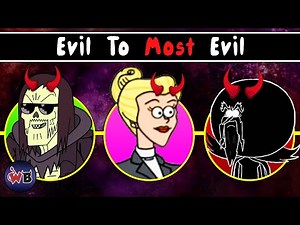 Regular Show Villains: Evil to Most Evil