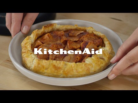 Rustic Apple Tart Recipe with the KitchenAid® Spiralizer Attachment