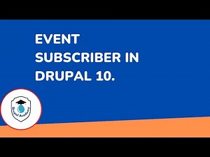 Drupal 10 Tutorial - What is Event subscriber in Drupal?