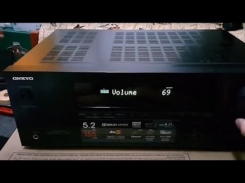 Onkyo TX-SR393 Unboxing