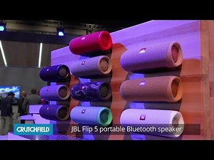 CES 2019: JBL Flip 5 portable Bluetooth speaker | Crutchfield video