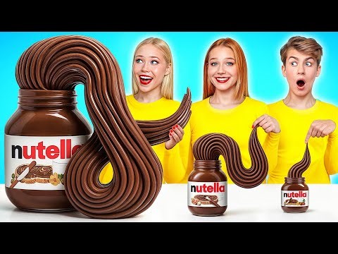 Big, Medium and Small Plate Challenge | Easy Secret Hacks and Gadgets by Multi DO Challenge