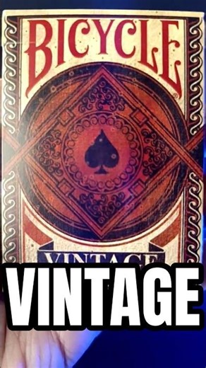 BICYCLE VINTAGE CLASSIC DECK Playing Cards Unboxing and Review