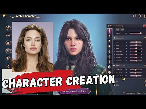 THRONE AND LIBERTY - FULL Character Creation !