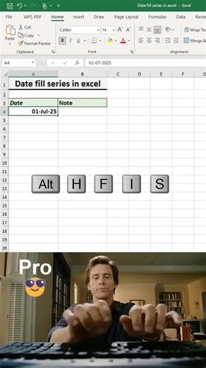 date serial wise in Excel #excelshorts #excel #excel