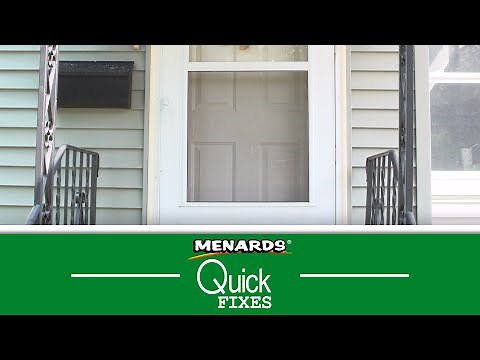 Quick Fixes: How To Replace a Screen | Menards