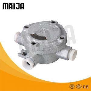 [Hot Item] Atex Explosion-Proof Junction Box Aluminum Alloy Junction Box Three Way Flat Aluminium Casting Explosion Proof Box