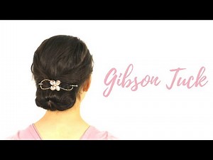 How to do a Gibson Tuck Hairstyle with a Flexi clip