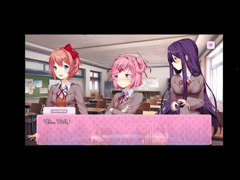 Doki doki literature club (Android/ios) gameplay part 1 - no commentary