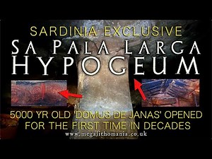Sardinia Exclusive | 5000 yr old Hypogeum Opens | Sa Pala Larga Necropolis | Megalithomania