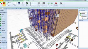 Warehouse_Distribution_Logistic_Simulation SimulateFirst Use Simio