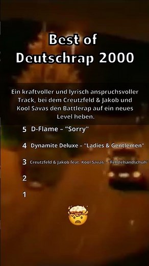 Best of Deutschrap 2000 – Legendäre Tracks des Jahres