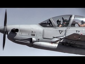 A-29 Super Tucano Flight + Cockpit Video