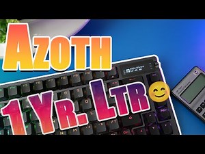 Still Awesome!!! Asus ROG Azoth One Year Later