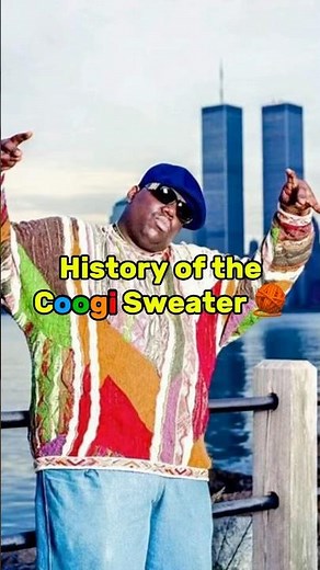 History of the Coogi Sweater🧶#vintageclothing #thrift #streetwear #knitwear #streetwearfashion