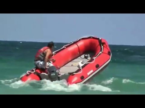 14' Inflatable Boats - SD430 carrying 7 people