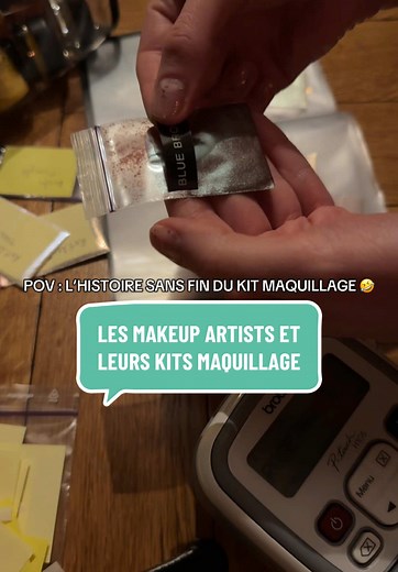 Vis ma vie de makeup artist franchement 🤣🙈 Après 17 ans dans le maquillage; je suis toujours en train de peaufiner ce satané kit maquillage 🫠🫠🫠 lol #fyp #makeupartist #makeuphacks