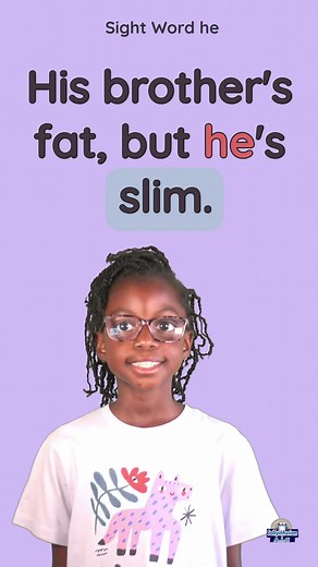 Sight Word he #sollyinfusion