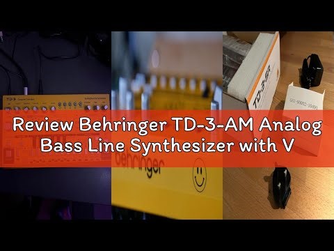 Review Behringer TD-3-AM Analog Bass Line Synthesizer with VCO, VCF, 16-Step Sequencer, Distortion E