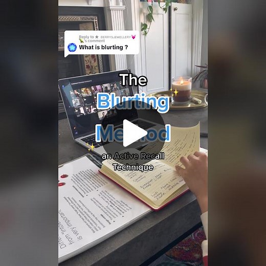 The Blurting Method: Improve Study Retention Effectively