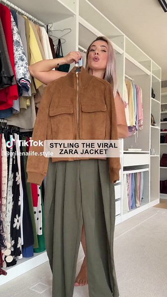 Styling The Viral Zara Jacket: My Favorite Outfit Idea 🤎