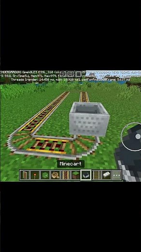 Minecraft Train Track Ride 🚆 | Epic Railway Adventure Build Tutorial!