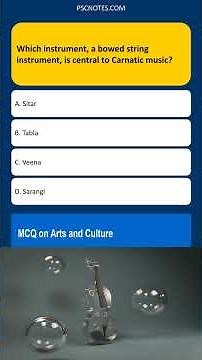 Which instrument, a bowed string instrument, is central to Carnatic music?