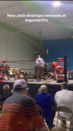 28 reactions · 6 comments | New Jack destroys Lew Freeman, Greg Mutter and Josh Cody at Imperial Pro Wrestling #newjack #WWE #ECW #prowrestling #hardcore #ImperialPRO Jerome Young New Jack | Rodney Lewis Freeman | Facebook