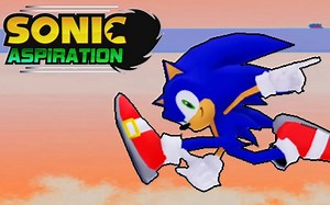 【Roblox索尼克同人游戏】索尼克大冒险的风格+索尼克冲刺的机制（Sonic Aspiration）