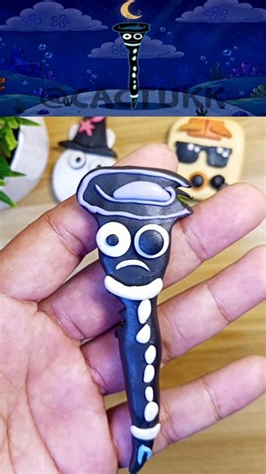 Making Sprunki OC: Clarinet Phase2 (Squidward's Clarinet) #sprunkioc #sprunki #incredibox #clay