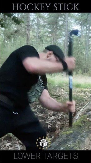 Downward Strikes: Hockey stick for self-defense | Recon Method