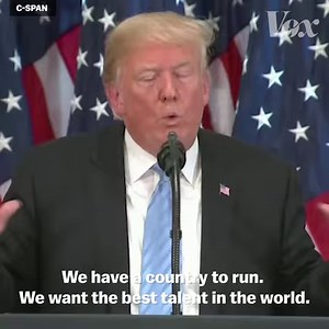 President Trump addressed the Kavanaugh allegations in a truly bizarre press conference at the UN today: “I don’t want be in a position where people say no thanks no thanks I don’t want to — you know, I spoke to somebody 38 years ago years ago and it may not be good.” Watch the clip: | Vox