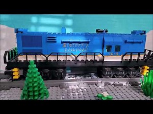LEGO Trains: Bluegrass Railroad ALCO MRS-1 Diesel Train