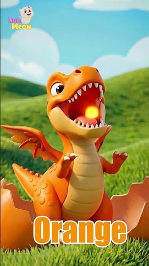 Kids Learn Color Song | Dinosaur Surprise Eggs | Nursery Rhymes & Kids Songs | #shorts #rhymes