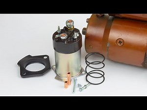 Atomic 4 - Installing a new solenoid on your late model Atomic 4 Delco starter.