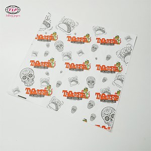 [Hot Item] Custom Food Wrapping Paper Sandwich Paper Greaseproof Paper