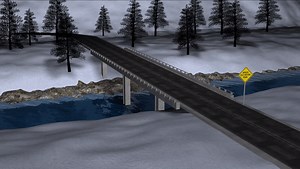 Why do bridges and overpasses freeze before roads?