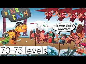 Dino Bash T Rex 75 level (last Iceland levels, to much caveman!)