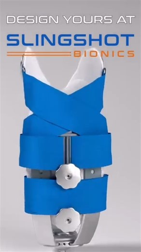 Goodbye uncomfortable sockets! The Slingshot Socket = soft, adjustable, and made for YOUR LIMB. It’s like wearing a soft conforming sneaker as a socket- Visit us in Oklahoma City! - #accessibilitymatters #amputeeawareness #amputeecommunity #lifewithoutlimits #amputeestrong #prosthetist #prostheticlife #slingshotsocket #slingshotbionics Talk to a Slingshot Expert today! https://slingshotbionics.com/contact/ | Slingshot Bionics
