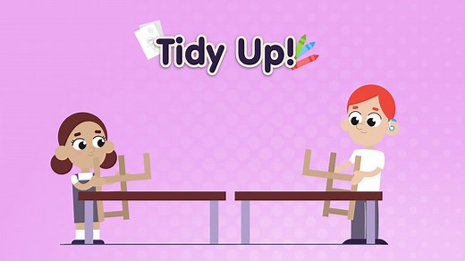 Songs about school: Tidy Up!