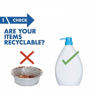 If we play our part and #RecycleRight together, we can keep our environment green. Three simple steps are all it takes, so Check, Clean, Recycle today! | Clean & Green Singapore