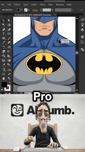 Noob Vs pro artist.