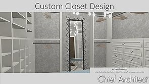 Closets: Designing, Placing Cabinets & Dimensioning