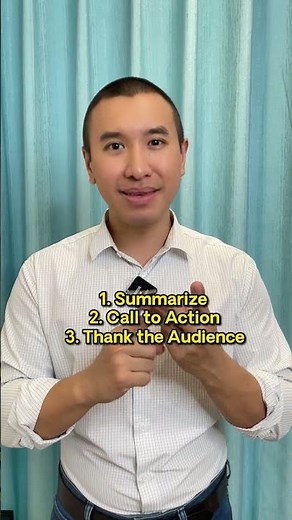 How to End a Speech THE RIGHT WAY